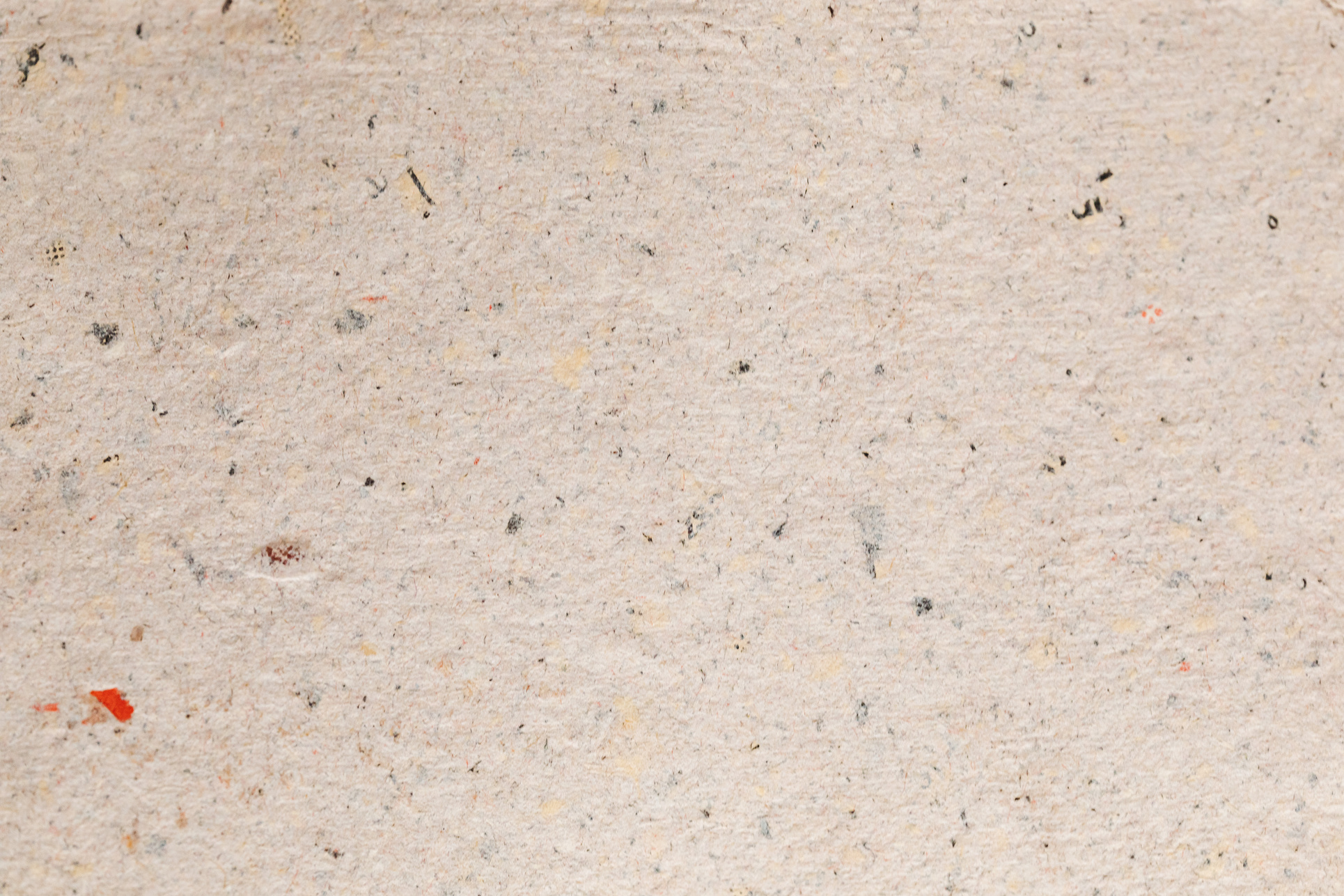 Close-up of a Recycled Paper Sheet 